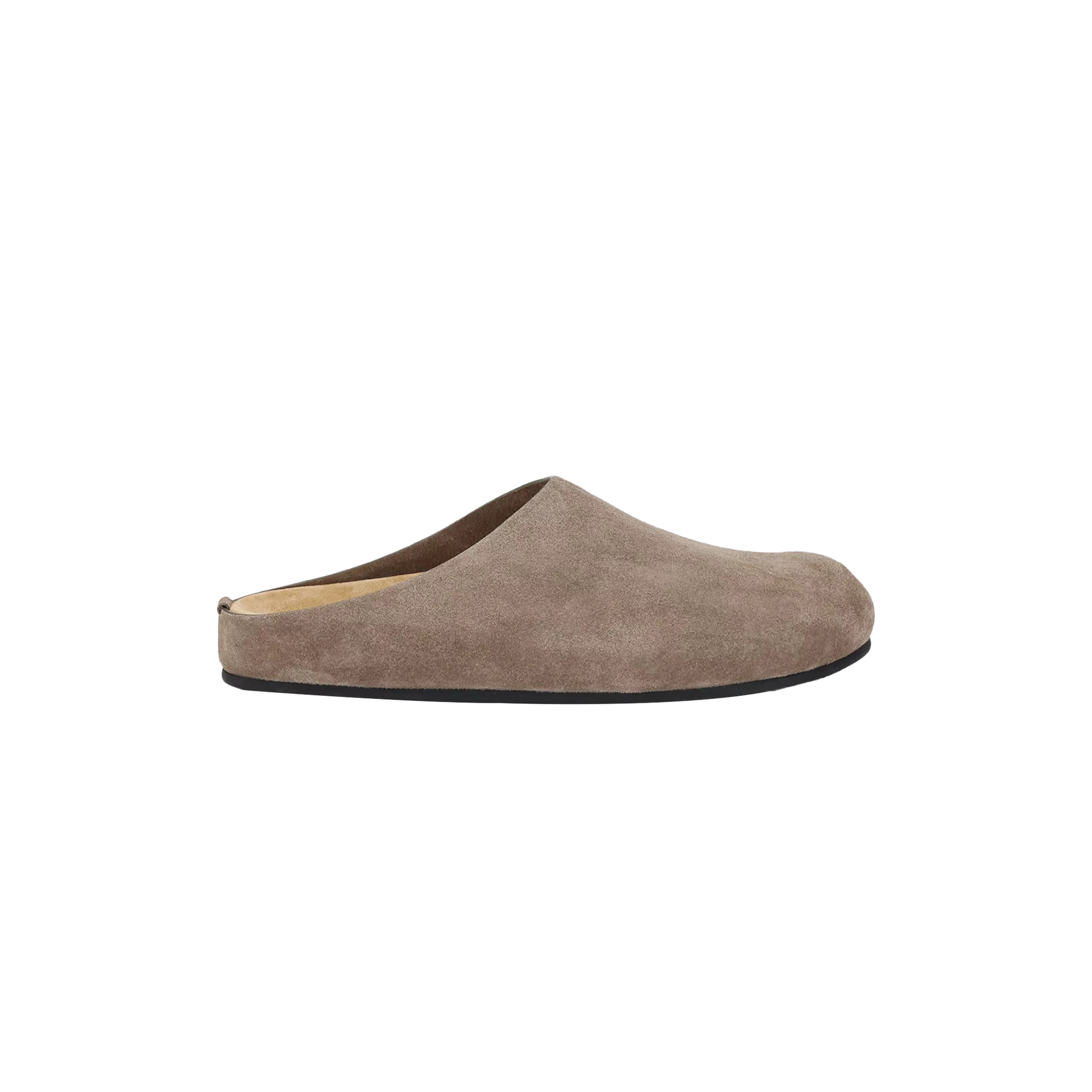 THE ROW HUGO SLIDE IN SUEDE 